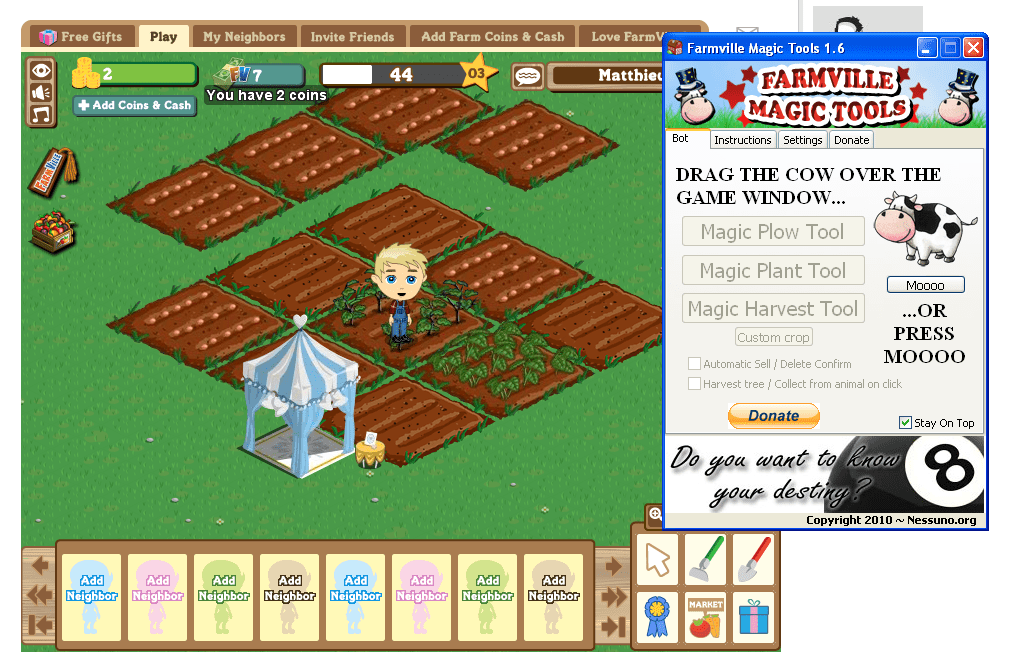 Farmville Magic Tools