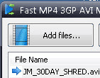 Fast MP4 3GP AVI MPG WMV RM MOV FLV Converter