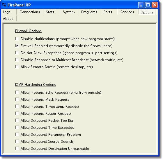 FirePanel XP