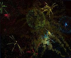 Flaredance Firework Screensaver