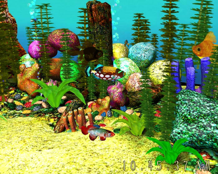 Free 3D Aquarium Screensaver