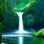 Green Waterfalls Screensaver