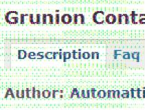 Grunion Contact Form