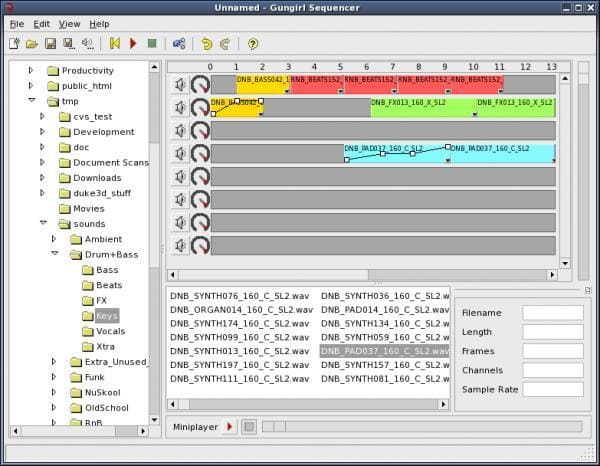 Gungirl Sequencer