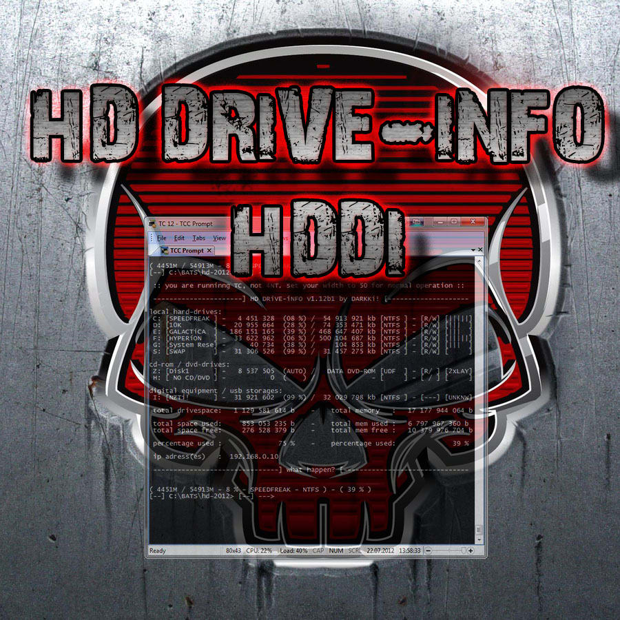 HD DRiVE-iNFO