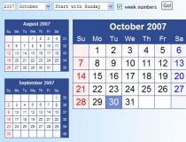 HTML-Calendar (Perl)
