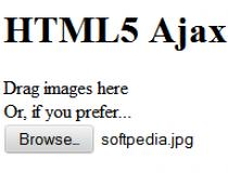HTML5 AJAX File Uploader Module