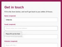 HTML5 Contact Form