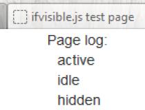 Ifvisible.js