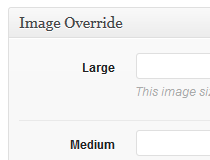Image Override