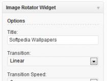 Image Rotator Widget
