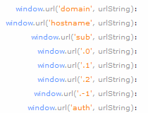 JavaScript URL Parser