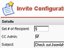 Joomla Invite