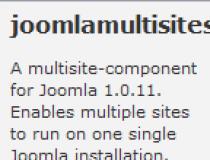 Joomla Multisites