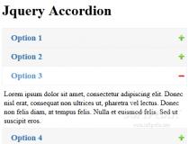 Jquery & CSS3 Accordion