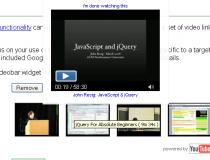 jQuery Google Search Videobar