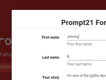 jQuery Prompt21