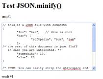 JSON.minify