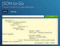 JSON-to-Go