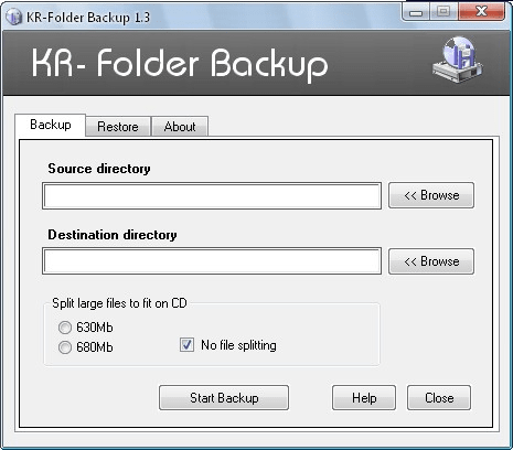 KR-Folder Backup