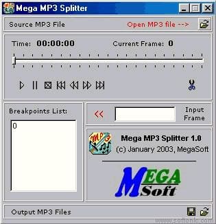 Mega MP3 Splitter