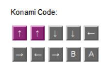 MooTools Konami Code