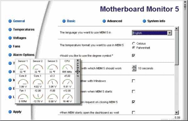 MotherBoard Monitor