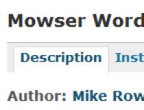 Mowser Wordpress Mobile
