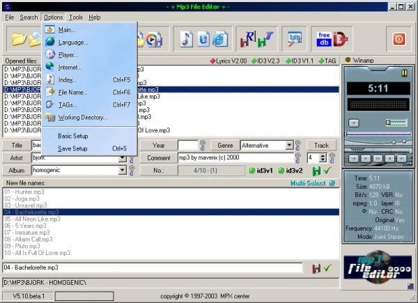 MP3 File Editor plus