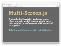 Multi-Screen.js