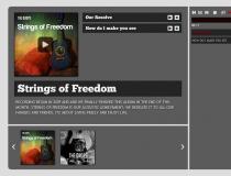 Music Portfolio Template with HTML5 and jQuery