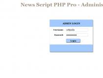 News Script PHP Pro