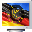 NFS Germany Flag Clock