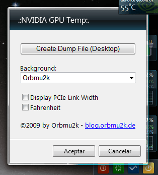 NVIDIA GPU Temp