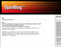 OpenBlog mini