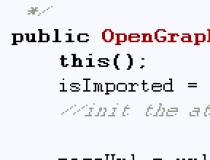 OpenGraph for Java