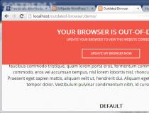 Outdated Browser