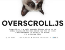 Overscroll.js
