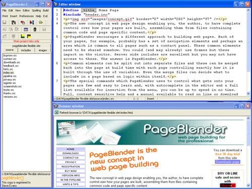 PageBlender