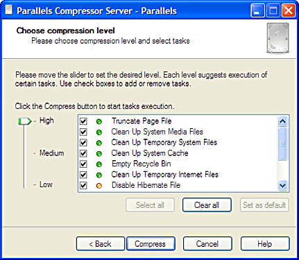 Parallels Compressor Server