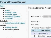 Personal Finance Manager