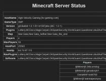 PHP Minecraft Query