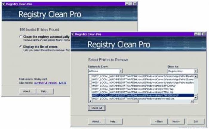 Registry Clean Pro