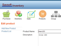 Savsoft Inventory