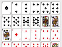 Scalable CSS playing cards