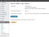 Secure Hidden Login