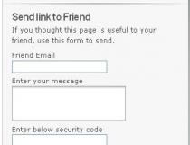 Send link to friend