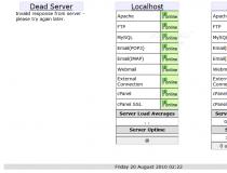 Server status