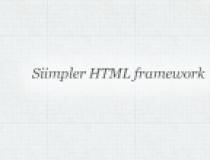 Siimpler HTML Framework