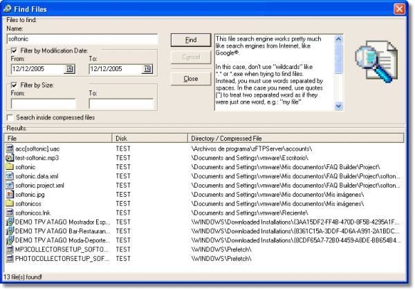 Simple Disk Catalog